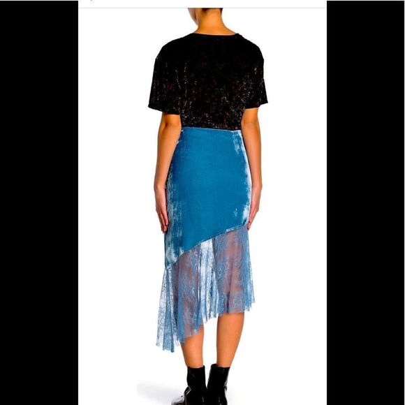 Free people velvet midi skirt size XS(0), NWT - Picture 2 of 9